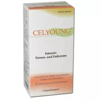 CELYOUNG Intenzivní krém na paty a chodidla, 100 ml