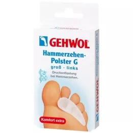 GEHWOL Polymerová gelová podložka pod kladívkové prsty G levá, 1 ks