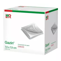GAZIN Gáza komp.7,5x7,5 cm sterilní 8x, 50X2 ks
