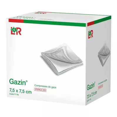 GAZIN Gáza komp.7,5x7,5 cm sterilní 8x, 50X2 ks