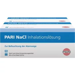 PARI Inhalační roztok NaCl v ampulích, 120X2,5 ml