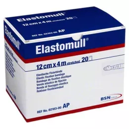 ELASTOMULL Elastická fixační páska 2103 12 cmx4 m, 20 ks