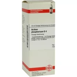 ACIDUM PHOSPHORICUM D 4 ředění, 50 ml