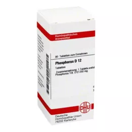 PHOSPHORUS D 12 tablet, 80 ks