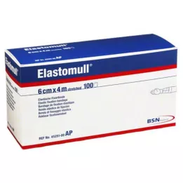 ELASTOMULL Elastická fixační páska 6 cmx4 m 45251, 100 ks