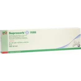 SUPRASORB X+PHMB HydroBalance tamponáda 2x21 cm, 5 ks