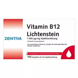 VITAMIN B12 1 000 μg Lichtenstein Ampule, 100X1 ml