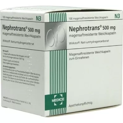 NEPHROTRANS enterické potahované tobolky, 100 ks