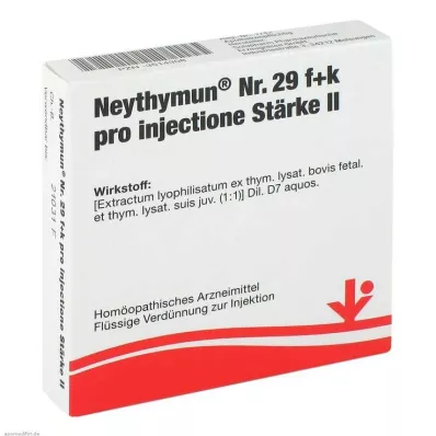 Neythymun č.29 f + k za injekci.St. II Ampule, 5X2 ml