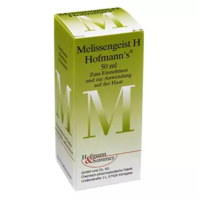 Melissa spirit H Hofmanns kapky, 50 ml