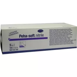 PEHA-SOFT nitril Unt.Hand.unste.puderfrei S, 100 ks
