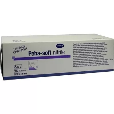 PEHA-SOFT nitril Unt.Hand.unste.puderfrei S, 100 ks