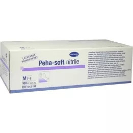 PEHA-SOFT nitril Unt.Hand.unste.puderfrei M, 100 ks