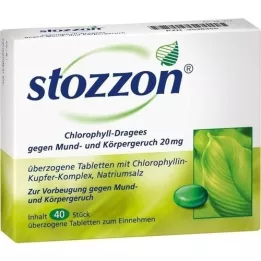 STOZZON Chlorofyl potahované tablety, 40 ks