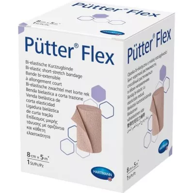 PÜTTER Flexibilní obvaz 8 cmx5 m, 1 ks