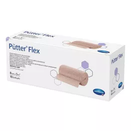 PÜTTER Flexibilní obvaz 8 cmx5 m, 10 ks