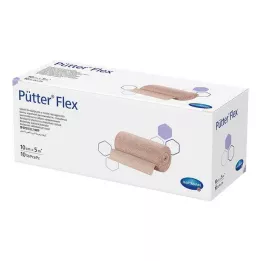 PÜTTER Flexibilní obvaz 10 cmx5 m, 10 ks