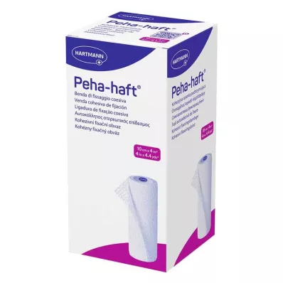 PEHA-HAFT Fixační obvaz bez latexu 10 cmx4 m, 1 ks