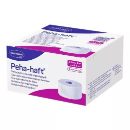 PEHA-HAFT Fixační obvaz bez latexu 2,5 cmx4 m, 8 ks