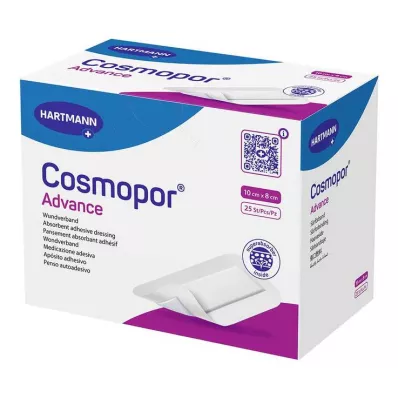 COSMOPOR Předsunutý obvaz na rány 8x10 cm, 25 ks