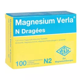 MAGNESIUM VERLA N Potahované tablety, 100 ks