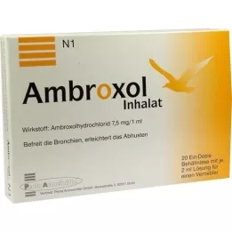 AMBROXOL Inhalační roztok pro rozprašovač, 20X2 ml