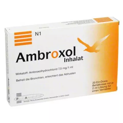 AMBROXOL Inhalační roztok pro rozprašovač, 20X2 ml