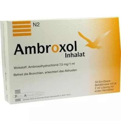 AMBROXOL Inhalační roztok pro rozprašovač, 50X2 ml