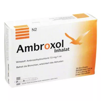 AMBROXOL Inhalační roztok pro rozprašovač, 50X2 ml
