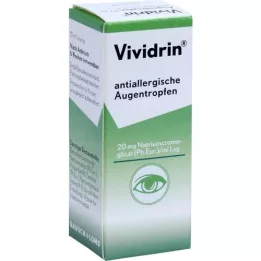 VIVIDRIN antialergické oční kapky, 10 ml