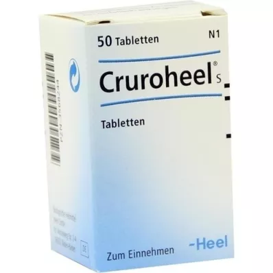 CRUROHEEL Tablety S, 50 ks