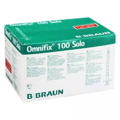 OMNIFIX Inzulínová stříkačka 1 ml pro U100, 100 ks
