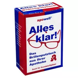 BRILLENPUTZTÜCHER All Clear, 10 ks