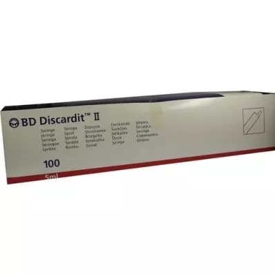 BD DISCARDIT II Injekční stříkačka 5 ml, 100X5 ml