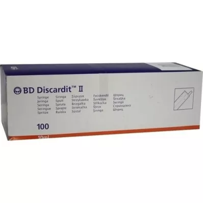 BD DISCARDIT II Injekční stříkačka 10 ml, 100X10 ml