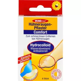 HÜHNERAUGENPFLASTER Hydrokoloid Comfort, 6 ks