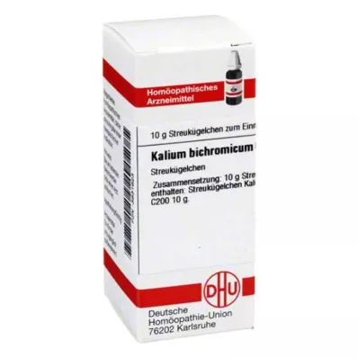 DHU Kalium bichromicum C 200 globule, 10 g