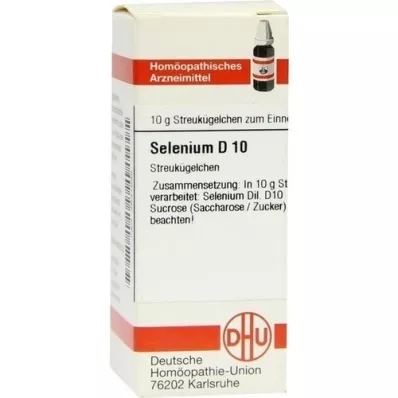 SELENIUM D 10 globulí, 10 g