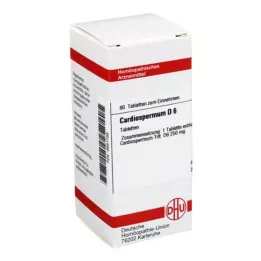 CARDIOSPERMUM D 6 tablet, 80 ks