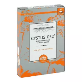 CYSTUS 052 Bio pastilky do krku Medový pomeranč, 66 ks