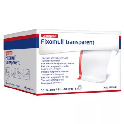 FIXOMULL průhledný 10 cmx10 m, 1 ks