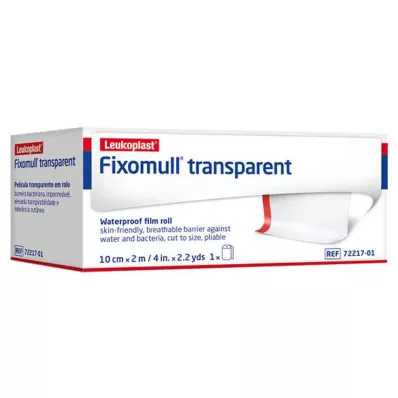 FIXOMULL transparentní 10 cmx2 m, 1 ks FIXOMULL transparentní 10 cmx2 m, 1 ks