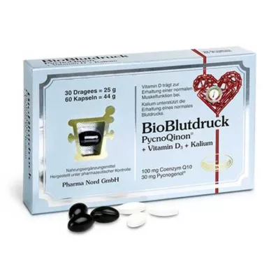 BIO BLUTDRUCK Dragees+kapsle Pharma Nord combip., 1 p BIO BLUTDRUCK Dragees+kapsle Pharma Nord combip., 1 p