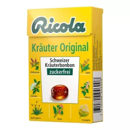 RICOLA o.Z.Box bylinné bonbony, 50 g