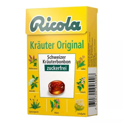 RICOLA o.Z.Box bylinné bonbony, 50 g