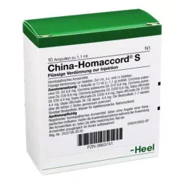 CHINA HOMACCORD Ampule S, 10 ks