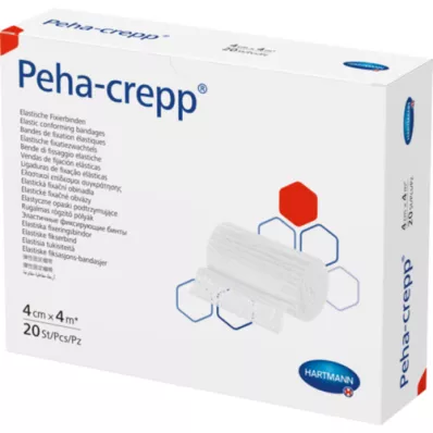 PEHA CREPP Fixační obvaz 4 cmx4 m, 20 ks