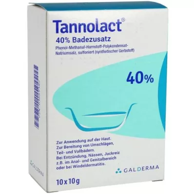 TANNOLACT Přísada do koupele, 10X10 g