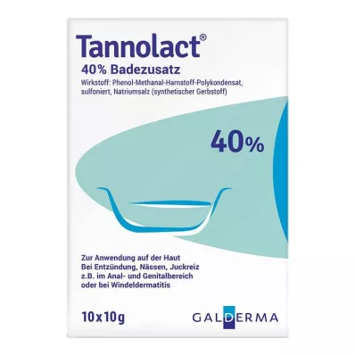 TANNOLACT Přísada do koupele, 10X10 g