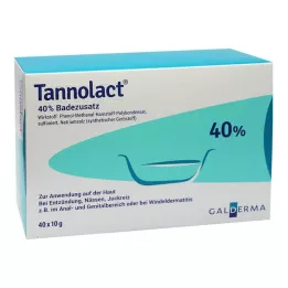 TANNOLACT Přísada do koupele, 40X10 g
